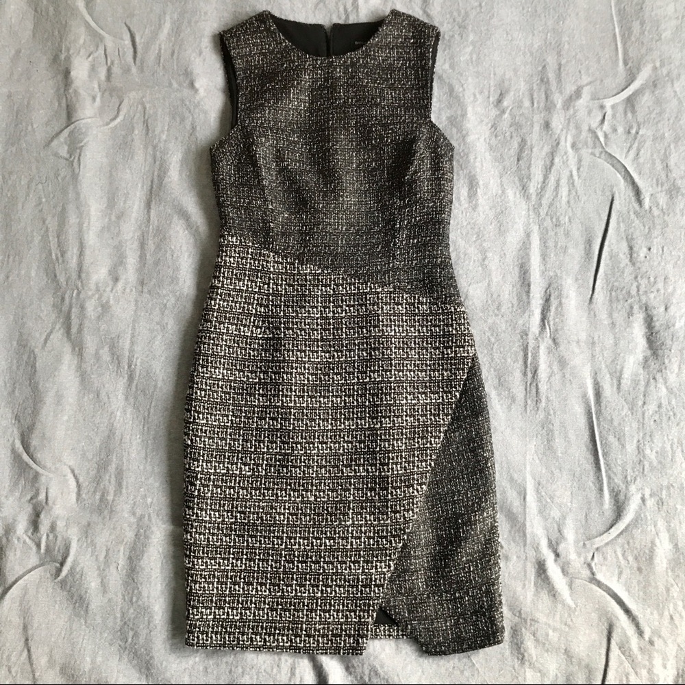 Banana Republic 0P black sheath dress